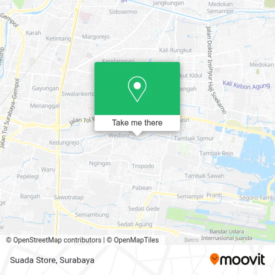 Suada Store map