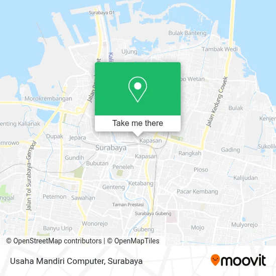 Usaha Mandiri Computer map