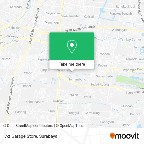 Az Garage Store map