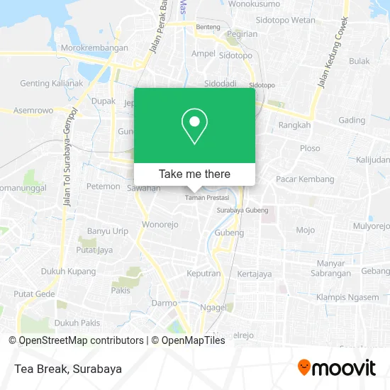 Tea Break map