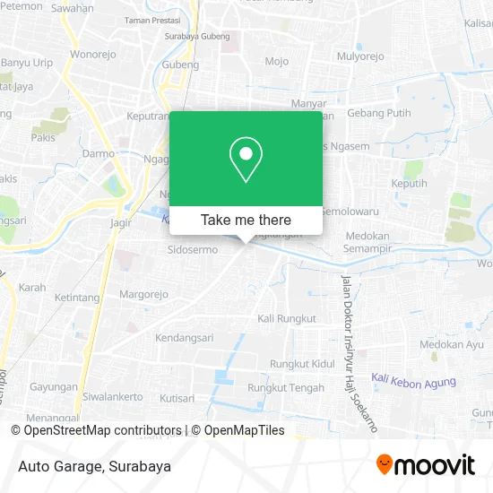 Auto Garage map