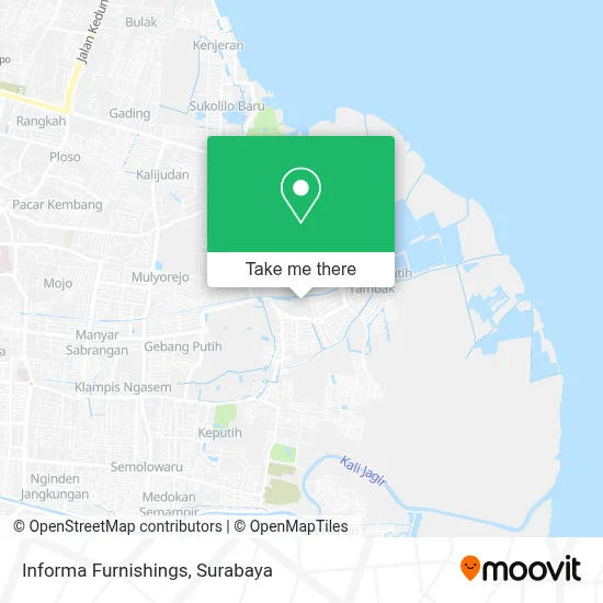 Informa Furnishings map