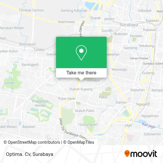 Optima. Cv map
