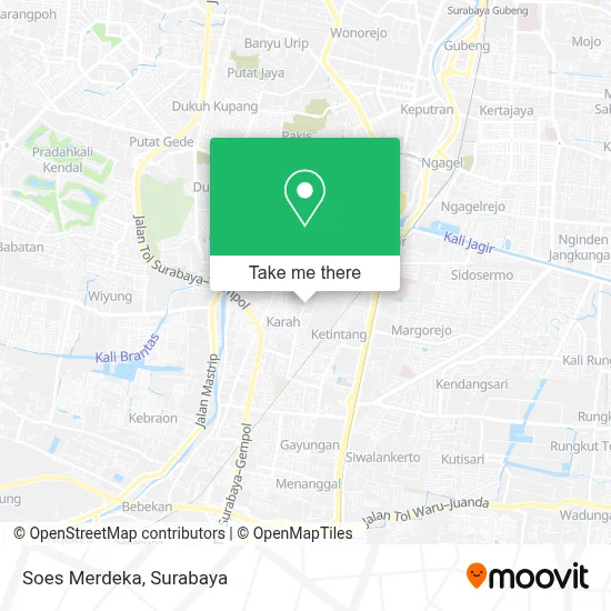 Soes Merdeka map