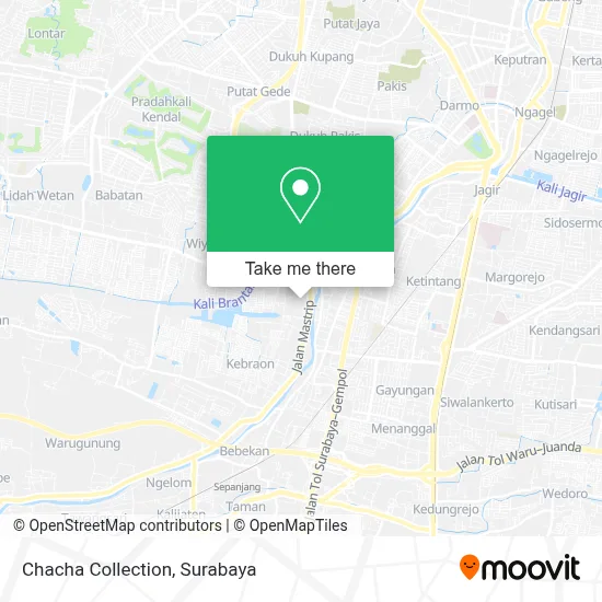 Chacha Collection map