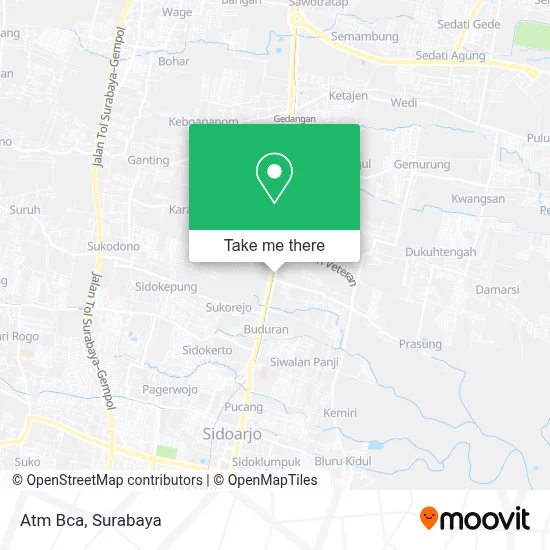 Atm Bca map