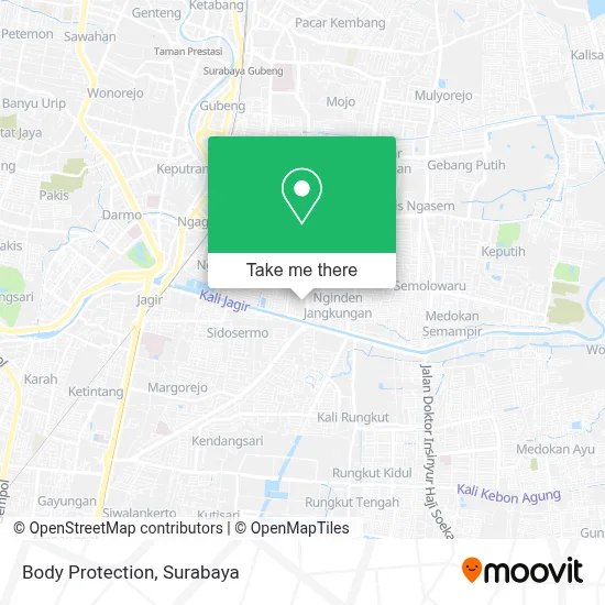 Body Protection map