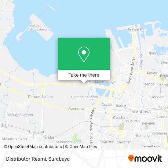 Distributor Resmi map