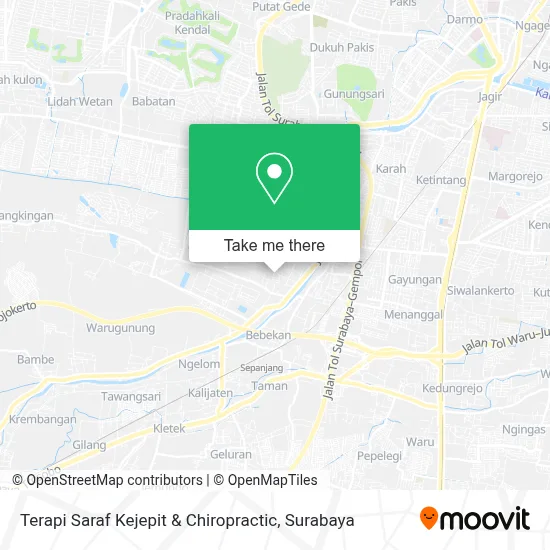 Terapi Saraf Kejepit & Chiropractic map