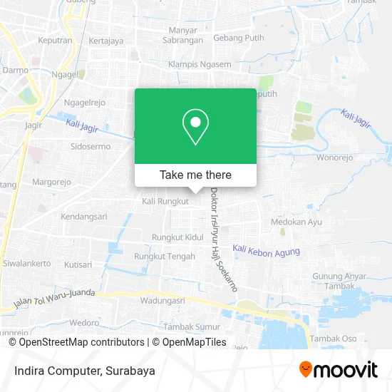 Indira Computer map