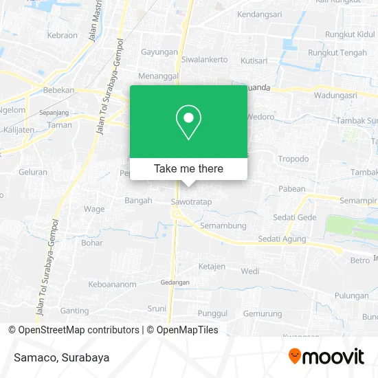 Samaco map