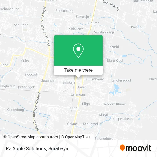 Rz Apple Solutions map
