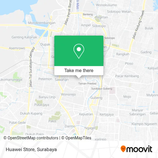 Huawei Store map