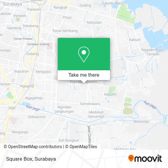 Square Box map