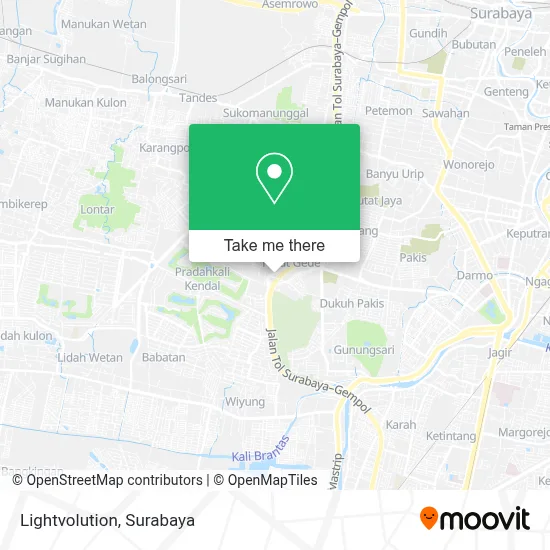 Lightvolution map