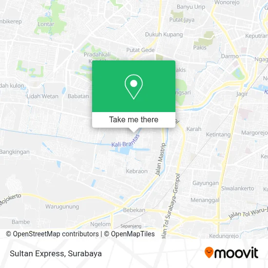 Sultan Express map