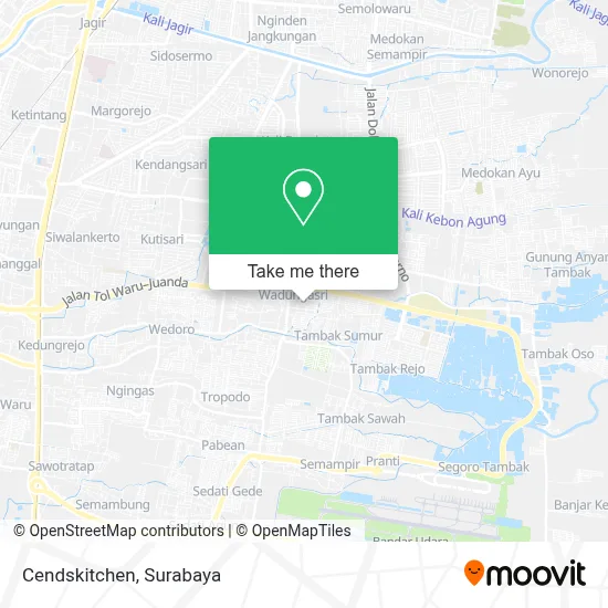 Cendskitchen map