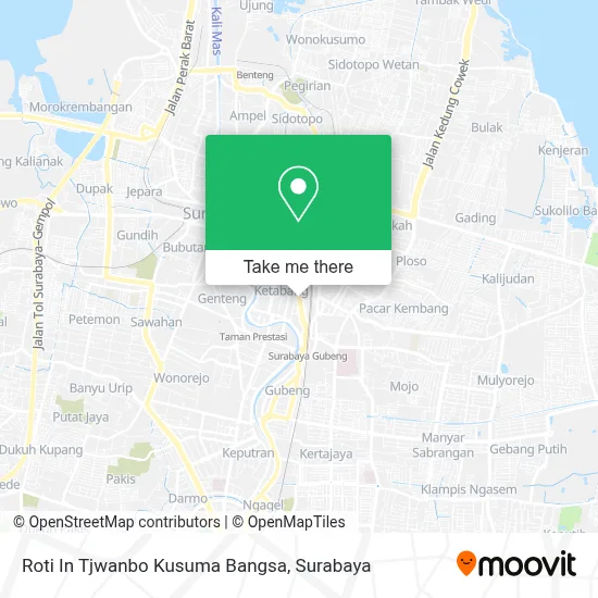 Roti In Tjwanbo Kusuma Bangsa map