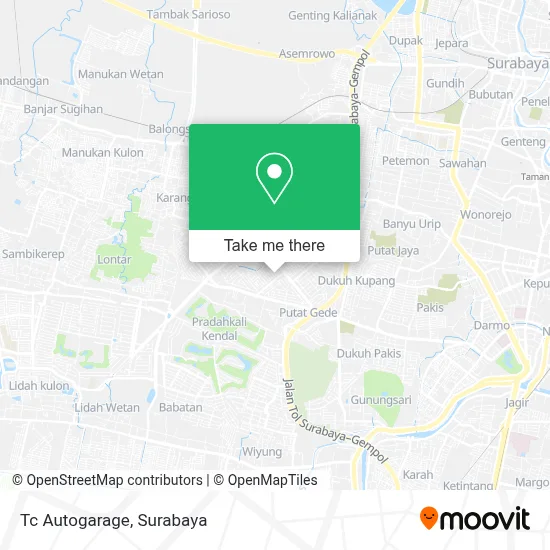Tc Autogarage map