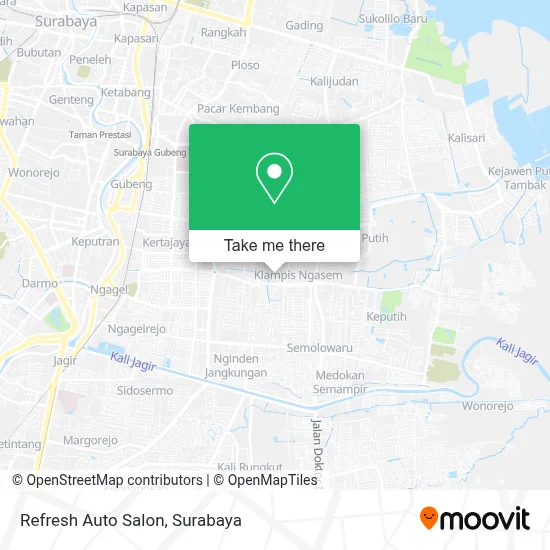 Refresh Auto Salon map