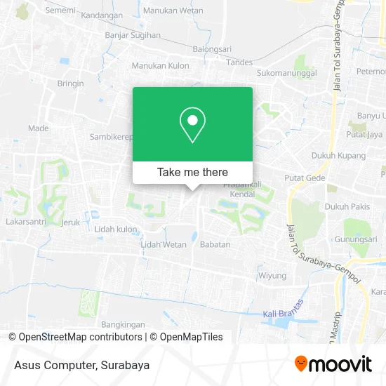 Asus Computer map