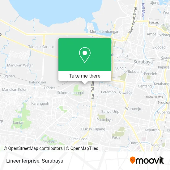 Lineenterprise map