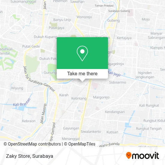 Zaky Store map