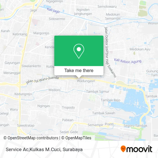 Service Ac,Kulkas M.Cuci map