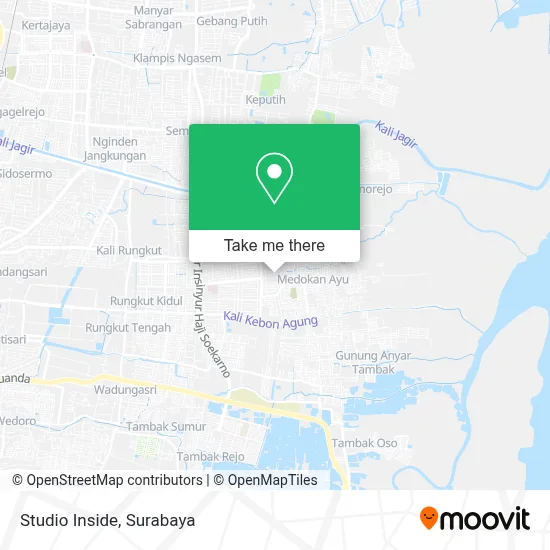 Studio Inside map