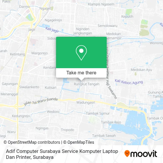 Adif Computer Surabaya Service Komputer Laptop Dan Printer map
