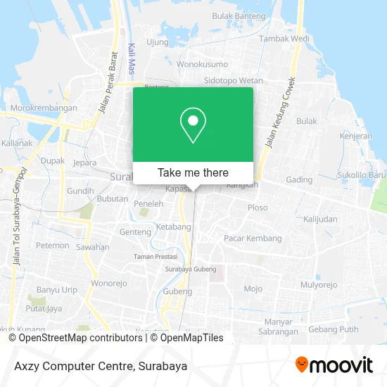 Axzy Computer Centre map