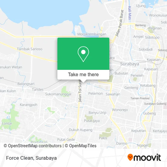Force Clean map
