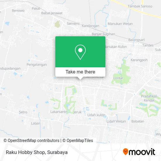 Raku Hobby Shop map