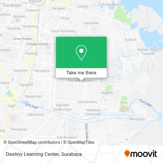 Destiny Learning Center map