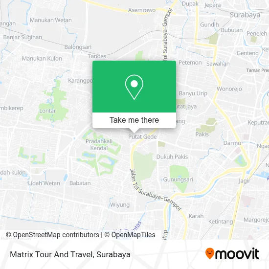Matrix Tour And Travel map