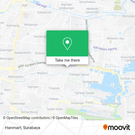 Hanmart map