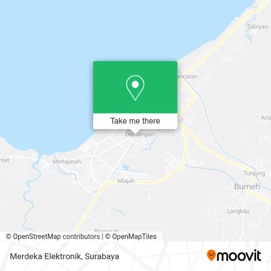 Merdeka Elektronik map