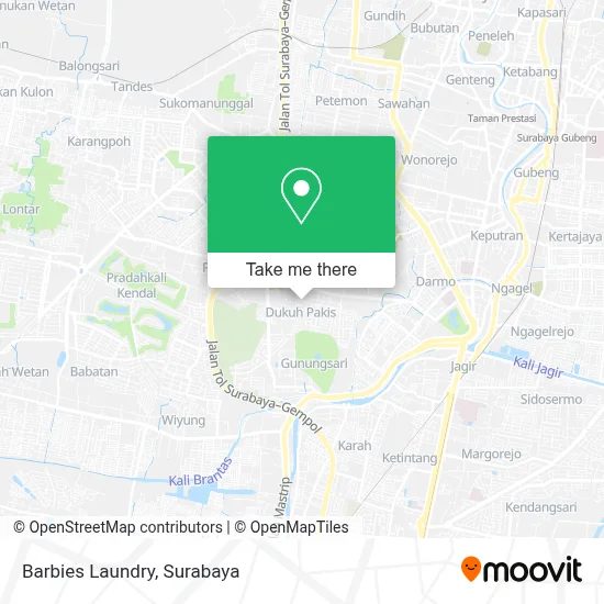 Barbies Laundry map