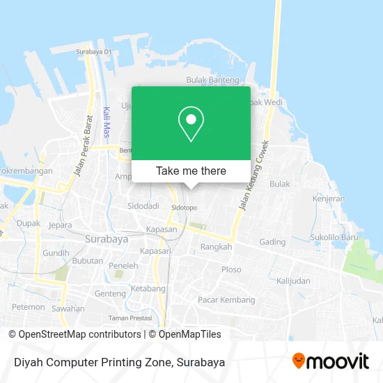 Diyah Computer Printing Zone map