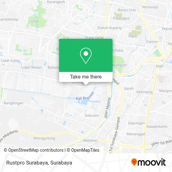 Rustpro Surabaya map