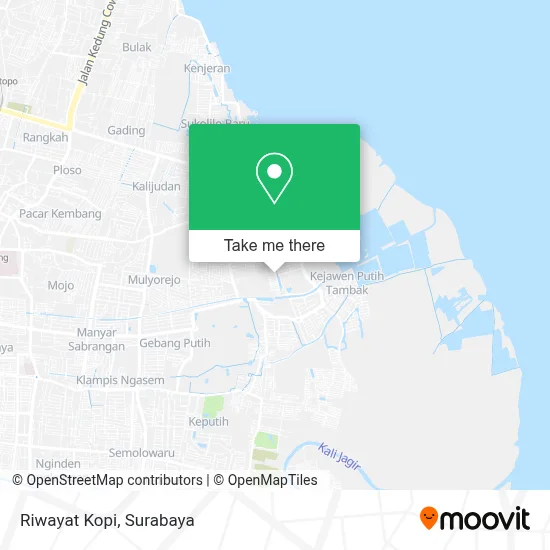 Riwayat Kopi map
