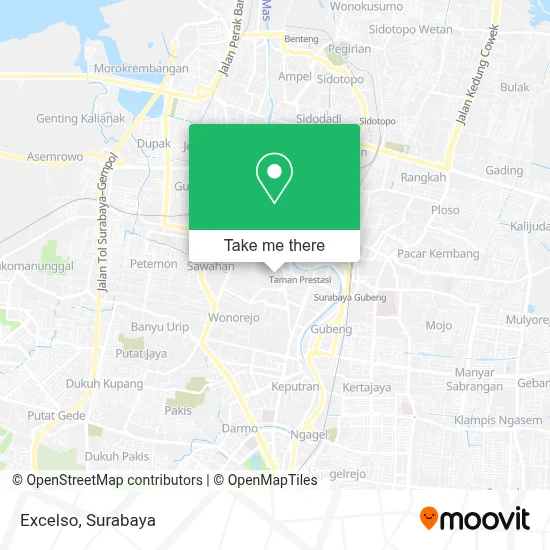 Excelso map