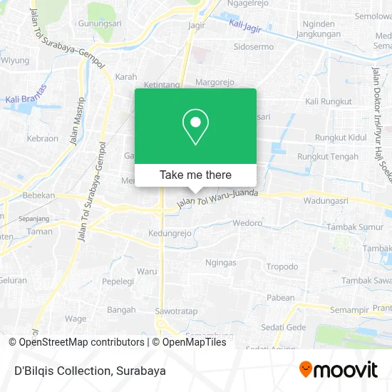 D'Bilqis Collection map