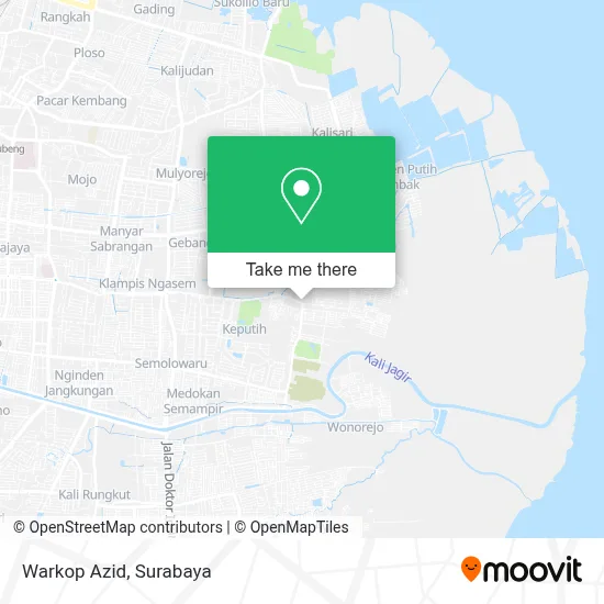 Warkop Azid map