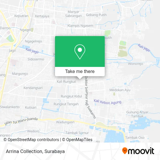 Arrina Collection map