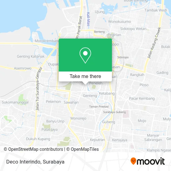 Deco Interindo map