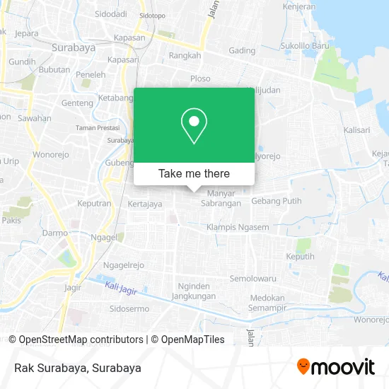 Rak Surabaya map