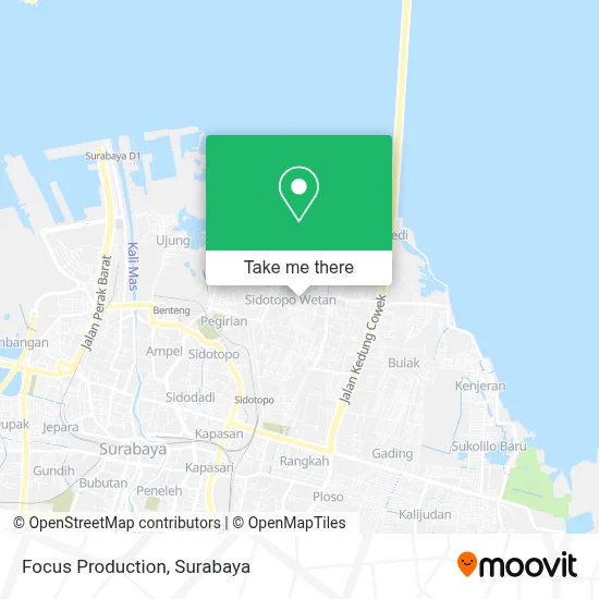 Focus Production map