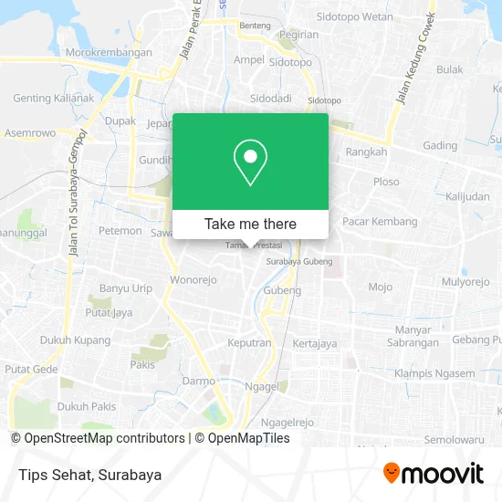 Tips Sehat map