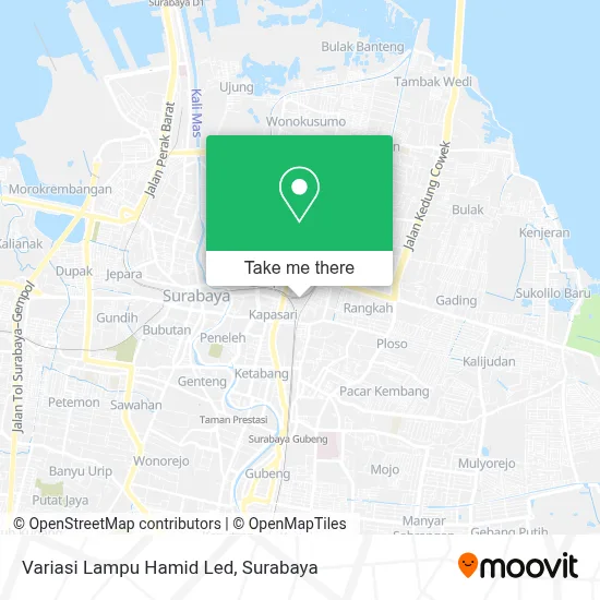 Variasi Lampu Hamid Led map